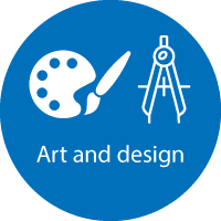 Art and design icon
