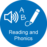 Reading and phonics icon
